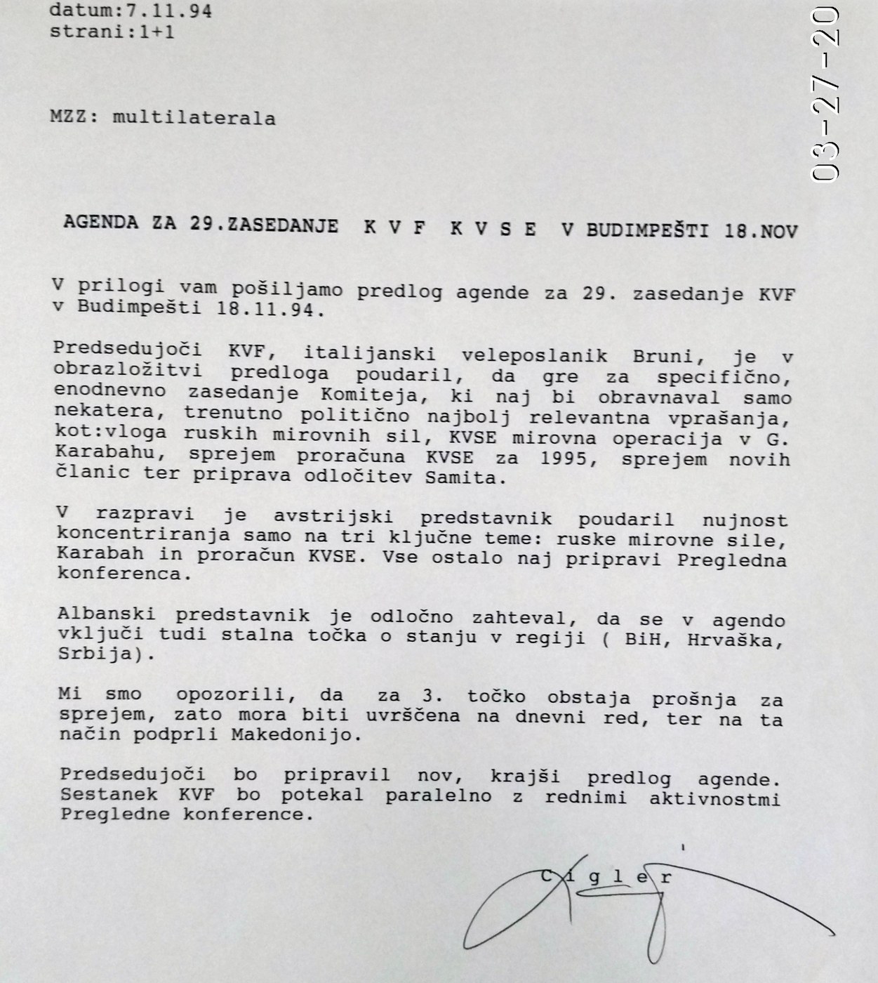 7. november 1994