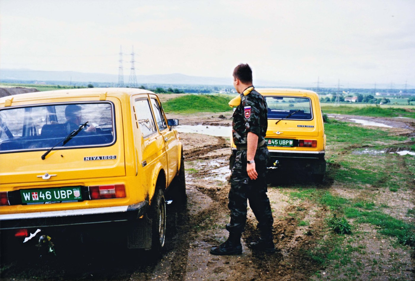 Terenska vožnja — nadzor terena